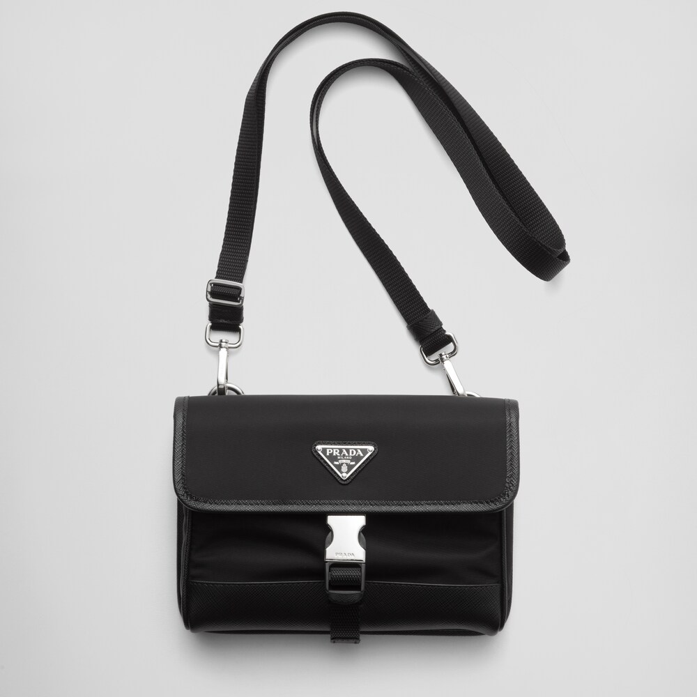 Prada 再生尼龍及Saffiano皮革智能手機套 1
