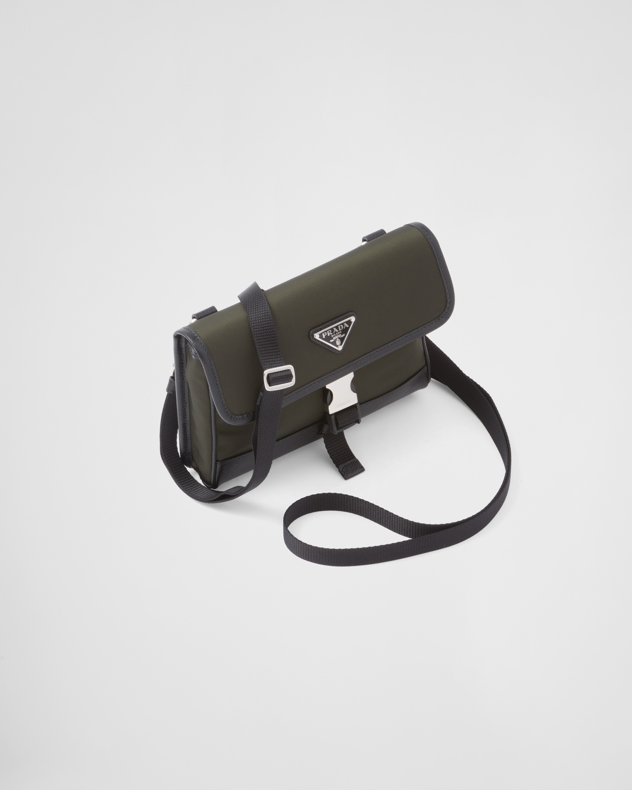 Prada nylon top cell phone bag
