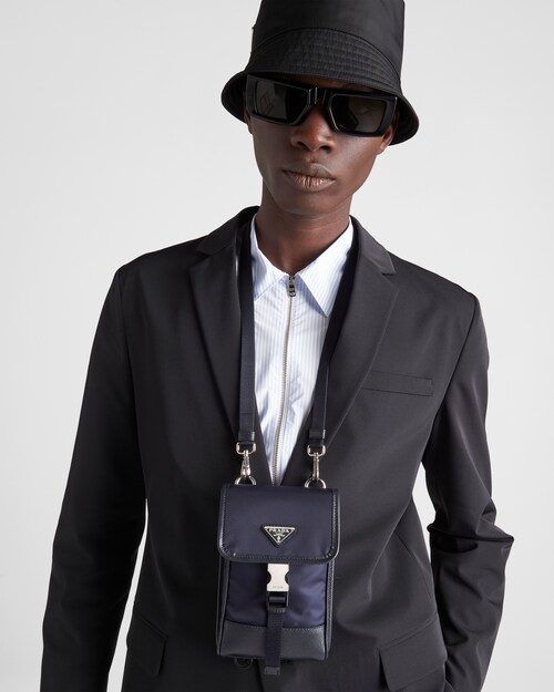 Prada Re\u002DNylon and Saffiano leather smartphone case 2