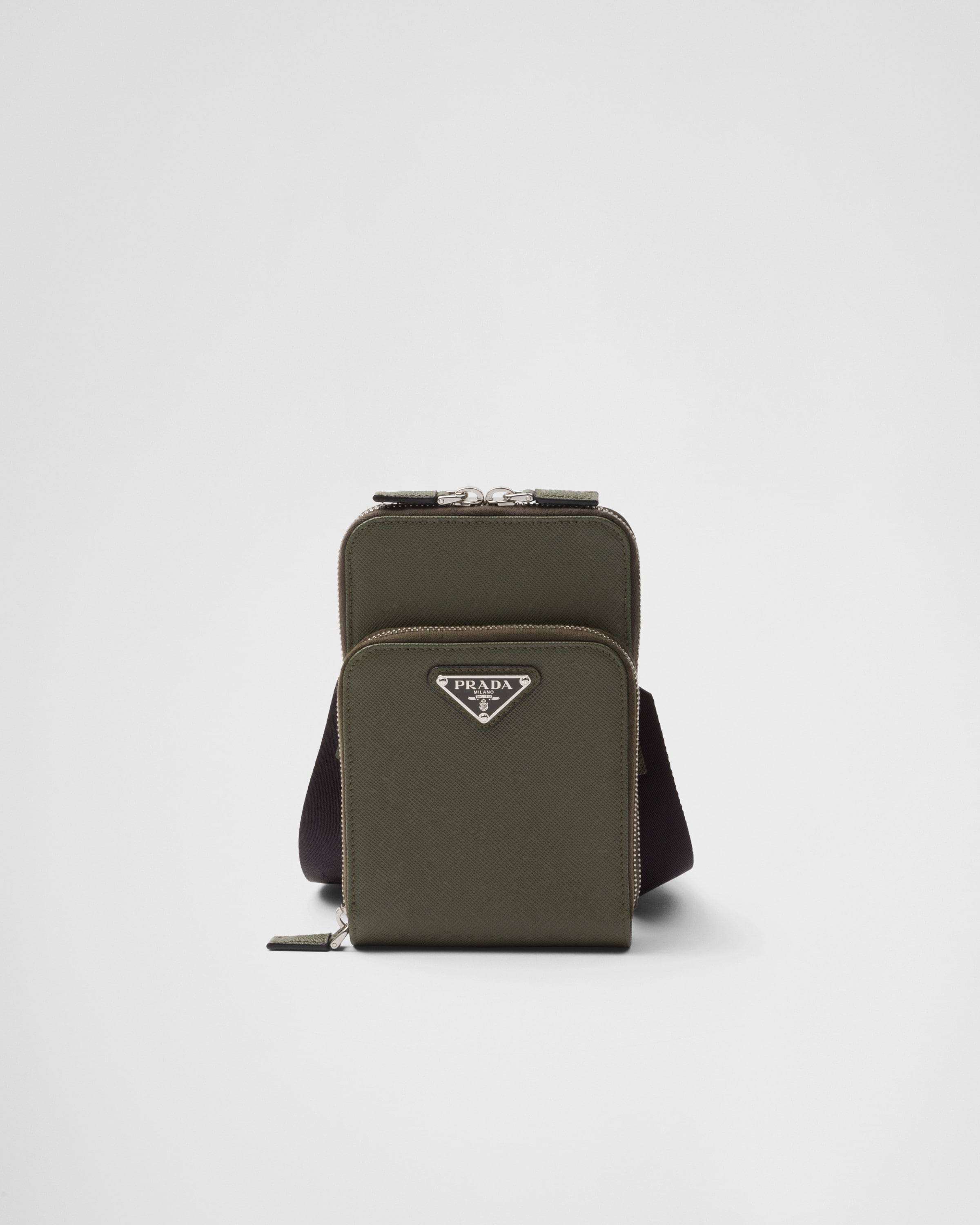 Prada saffiano leather phone outlet case