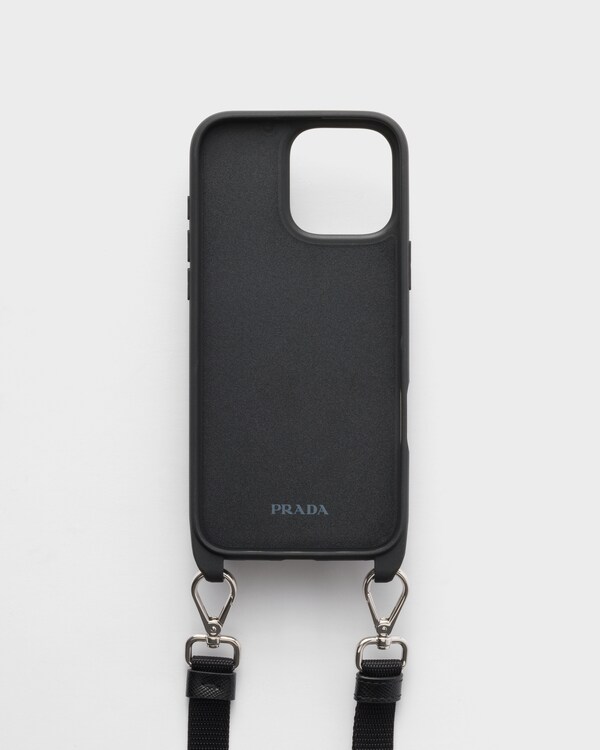 Saffiano leather case for iPhone 16 Pro Max Saffiano leather case for iPhone 16 Pro Max