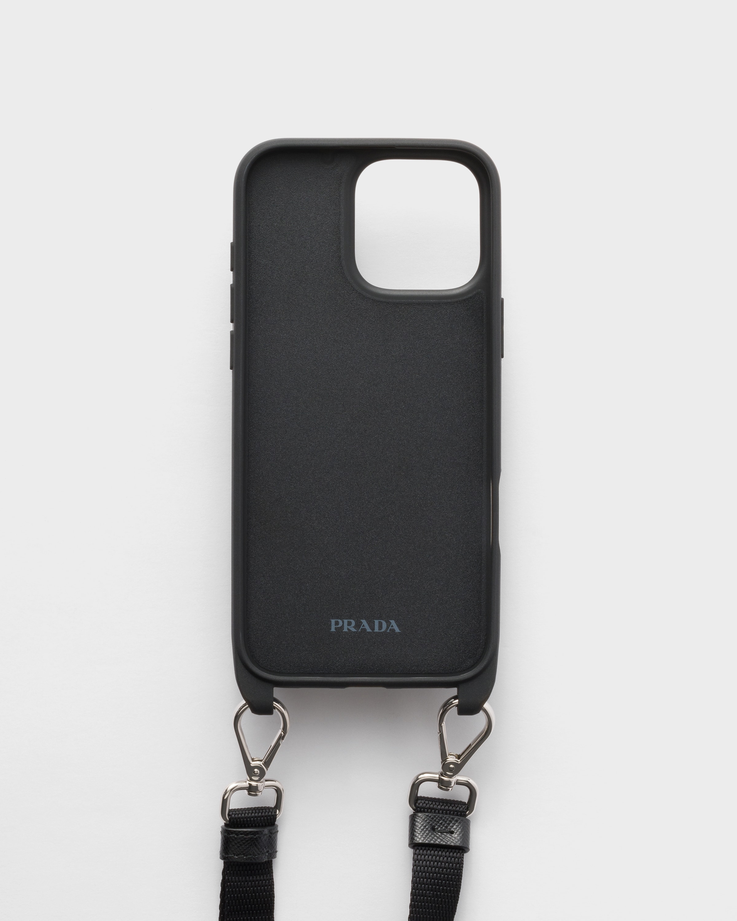 グリーン サフィアーノレザー iPhone 16 Pro Max用ケース | PRADA