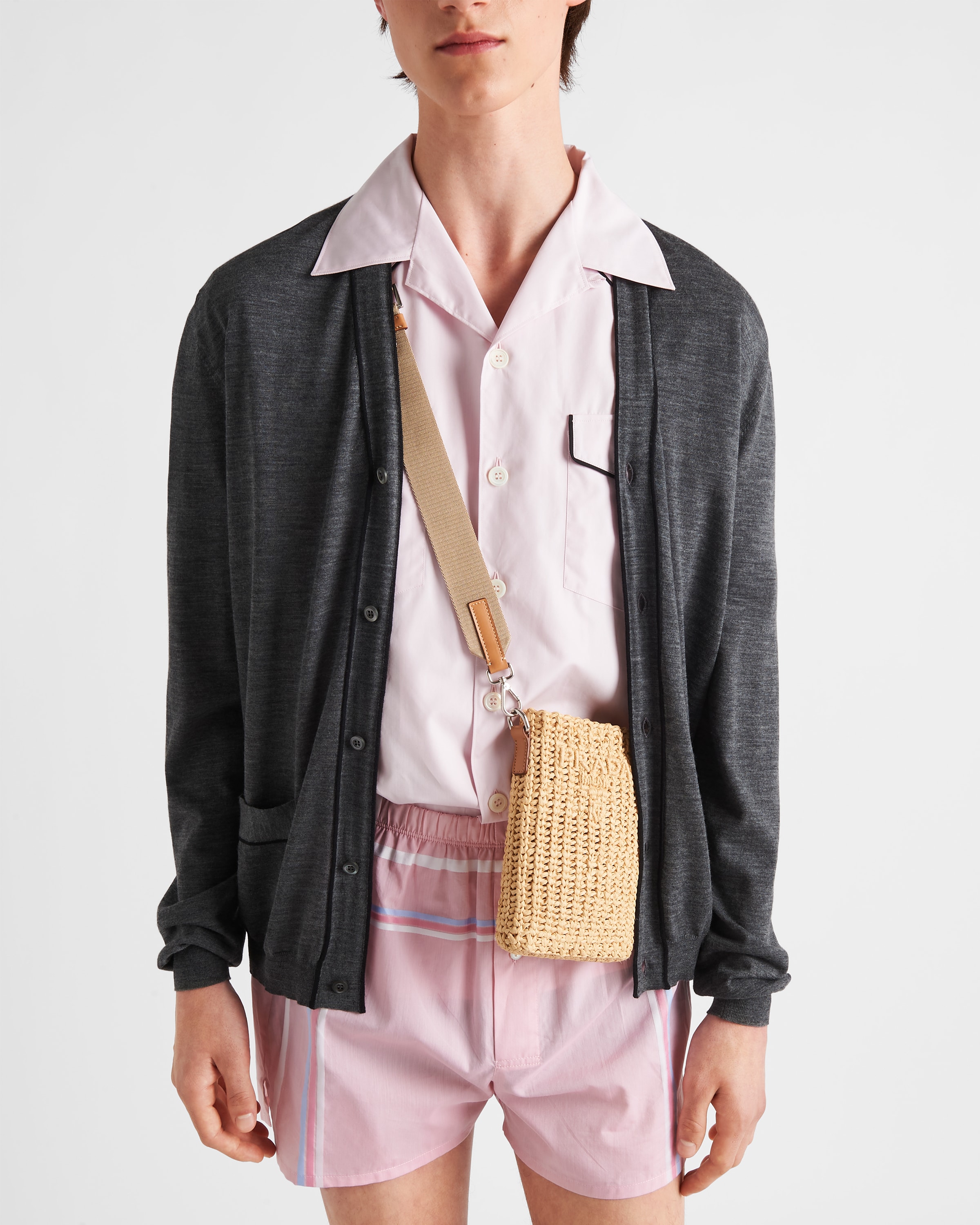 ナチュラル クロシェ スマートフォンケース | PRADA