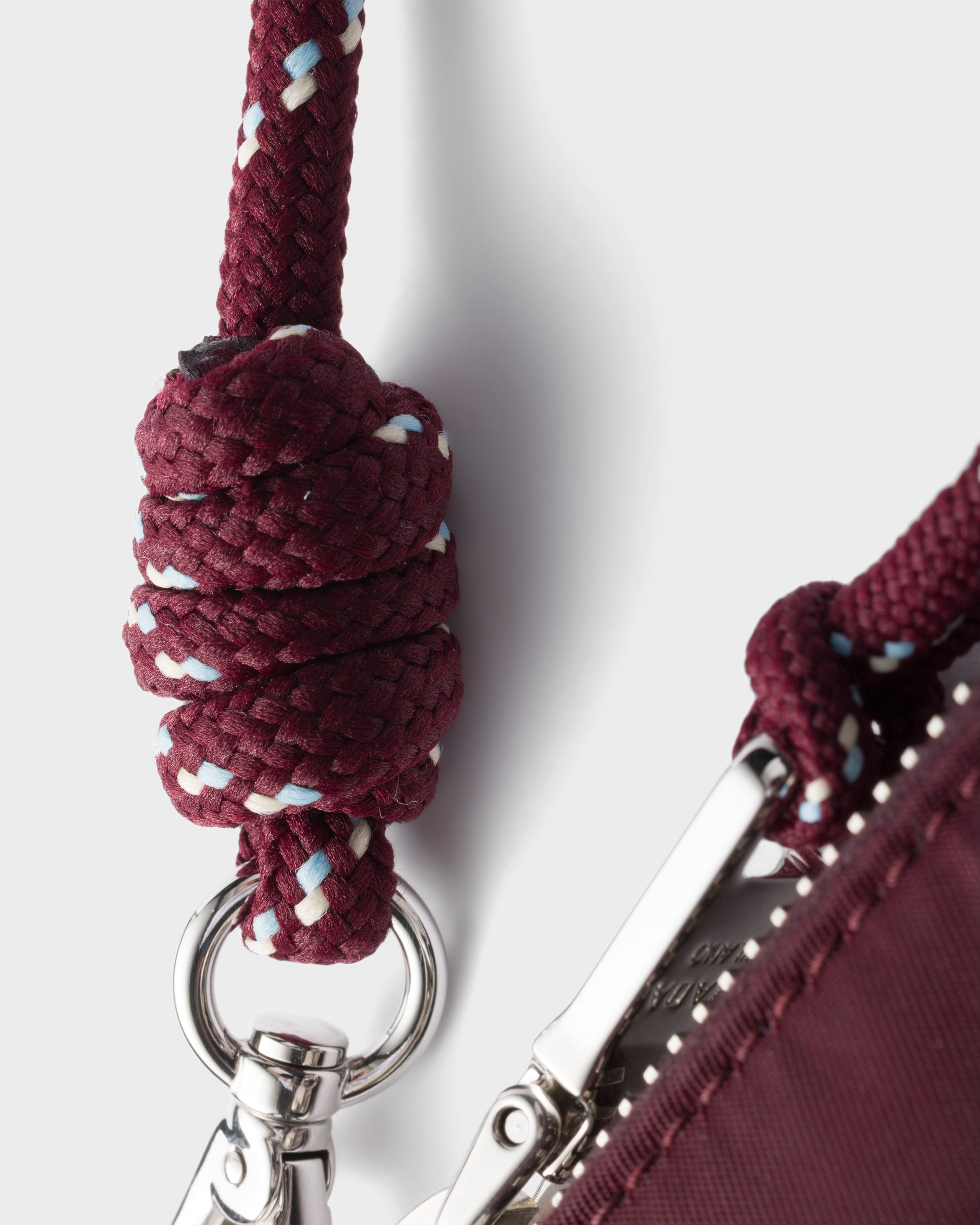 Burgundy Prada Speedrock Re-nylon Smartphone Case | PRADA