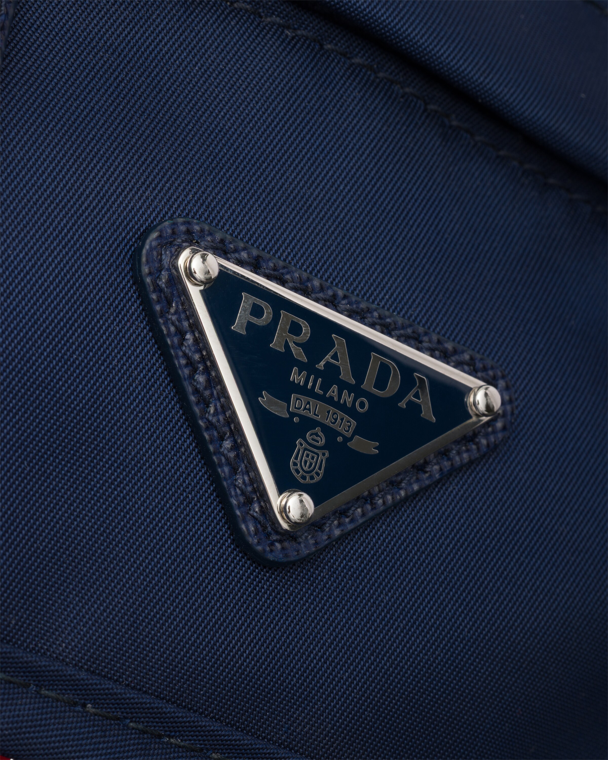 Baltic Blue/Red Re-Nylon smartphone case | PRADA - United States