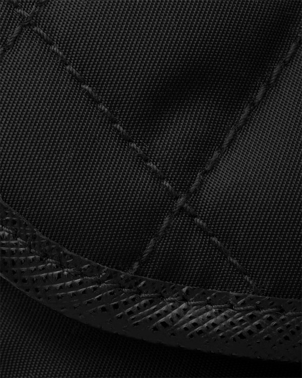 Re-Nylon and Saffiano leather smartphone case - Black Re-Nylon and Saffiano leather smartphone case - Black