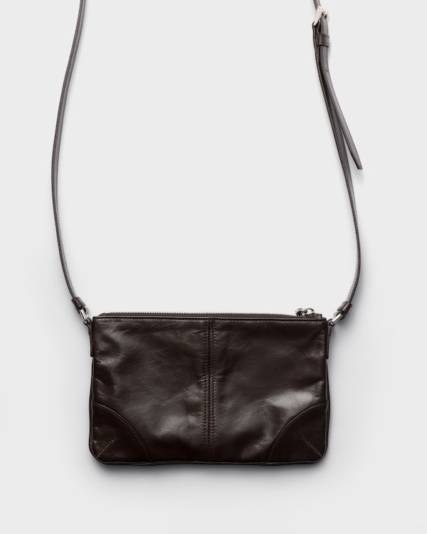Étui pour smartphone en cuir - Marron Foncé Étui pour smartphone en cuir - Marron Foncé