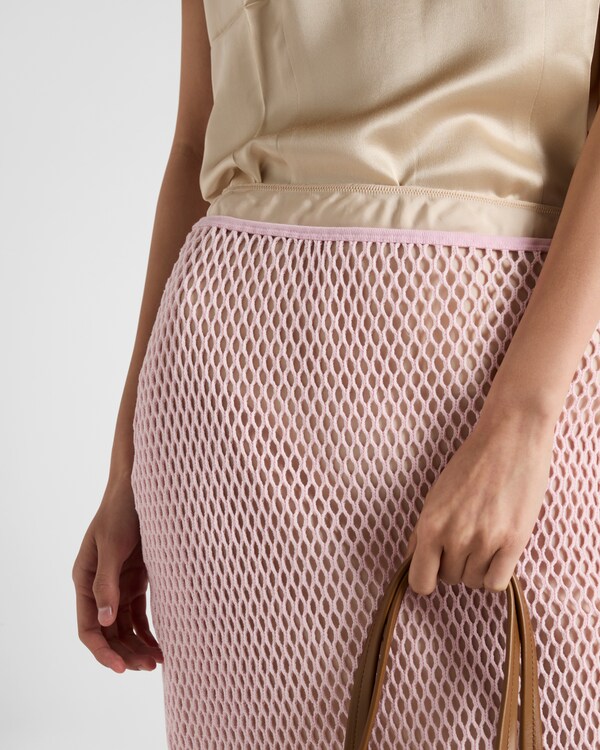 Cotton mesh skirt Cotton mesh skirt