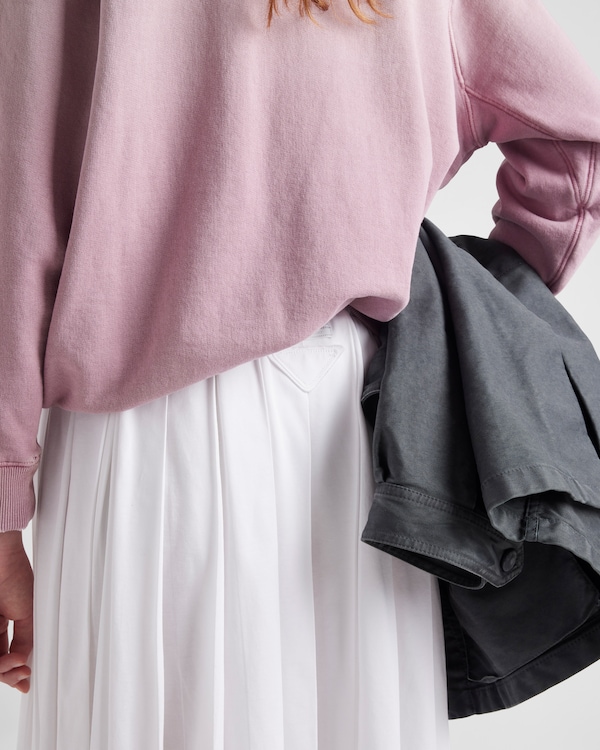 Pleated jersey skirt Pleated jersey skirt