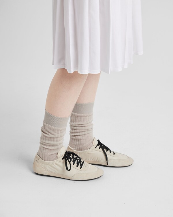 Pleated jersey skirt Pleated jersey skirt