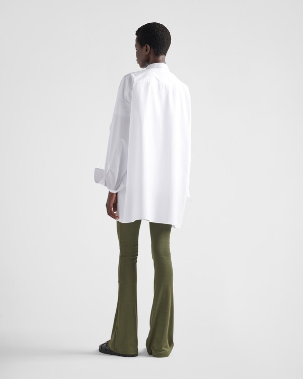 بنطال قطن محبوك مضلع - أخضر مموّه بنطال قطن محبوك مضلع - أخضر مموّه