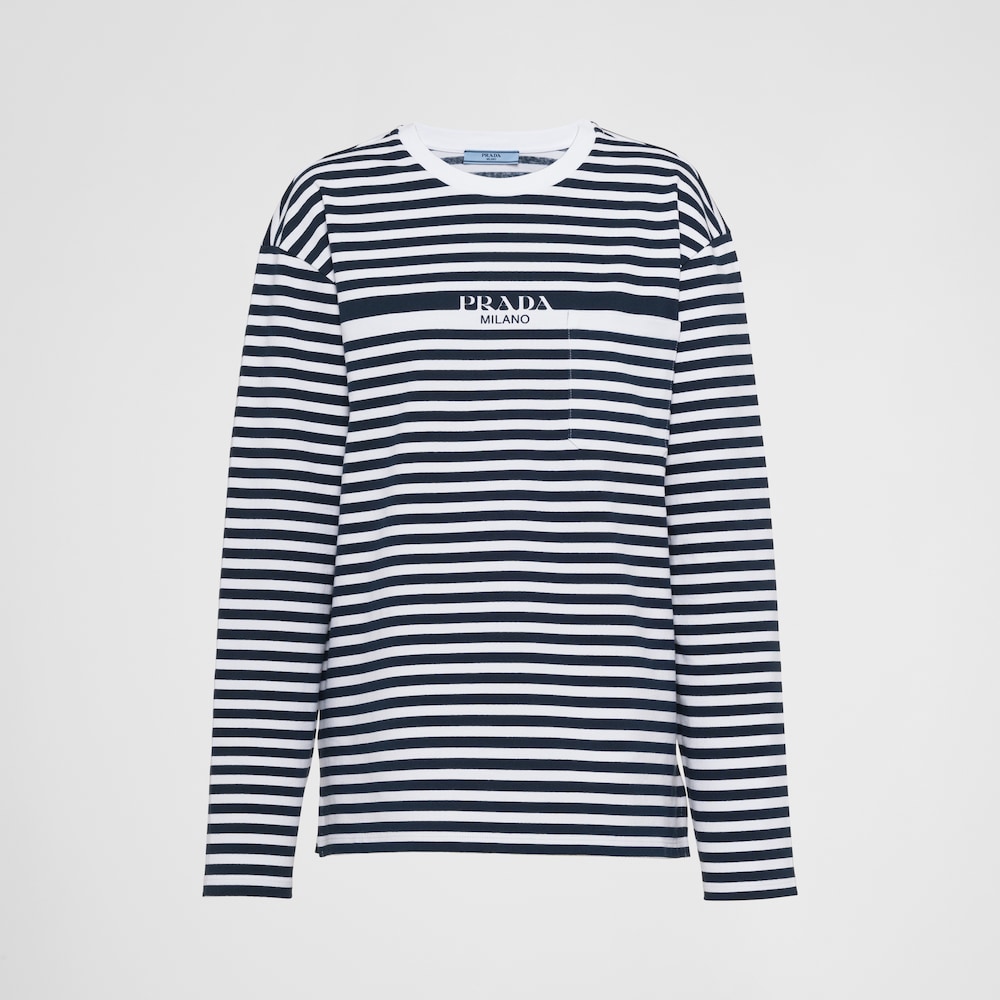 Prada Printed jersey T-shirt 1