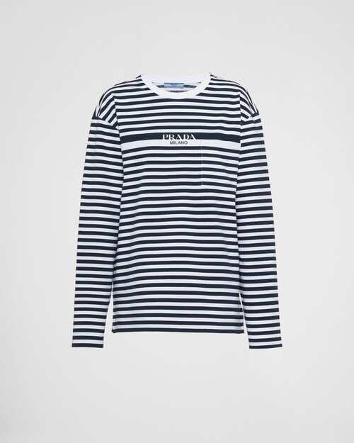 Prada Printed jersey T-shirt 1