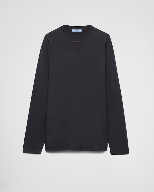 Prada 長袖 ジャージー Tシャツ Long-sleeved T-shirt 関税込 cq5dam.web.hebebed.600.600.jpg
