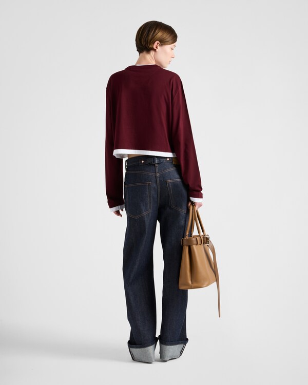 롱 슬리브 저지 티셔츠 롱 슬리브 저지 티셔츠