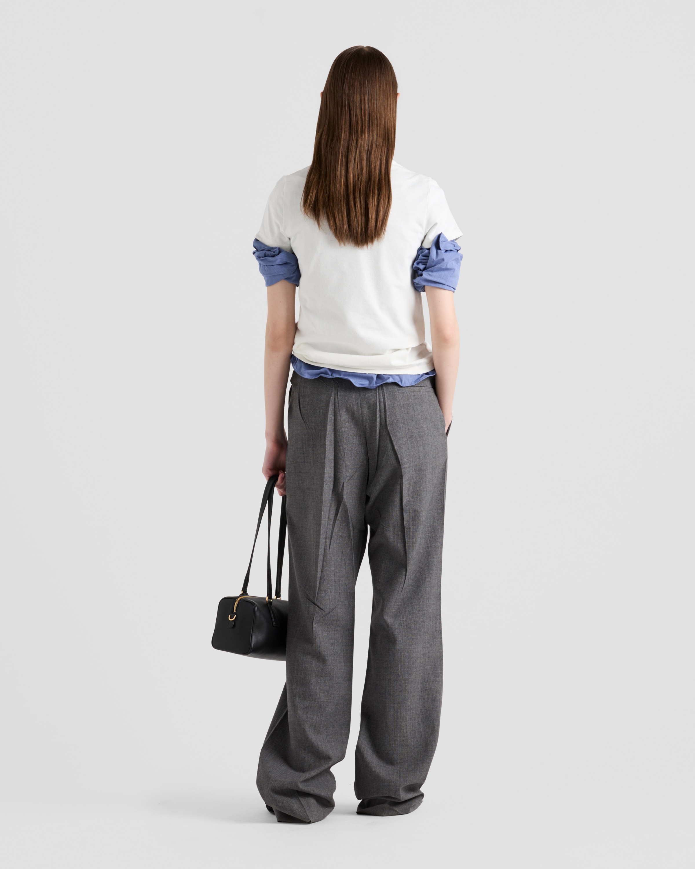 PRADA プラダ ジャージーTシャツ 2024AW】テクニカルジャージーTシャツ◇プラダ◇ (PRADA/Tシャツ