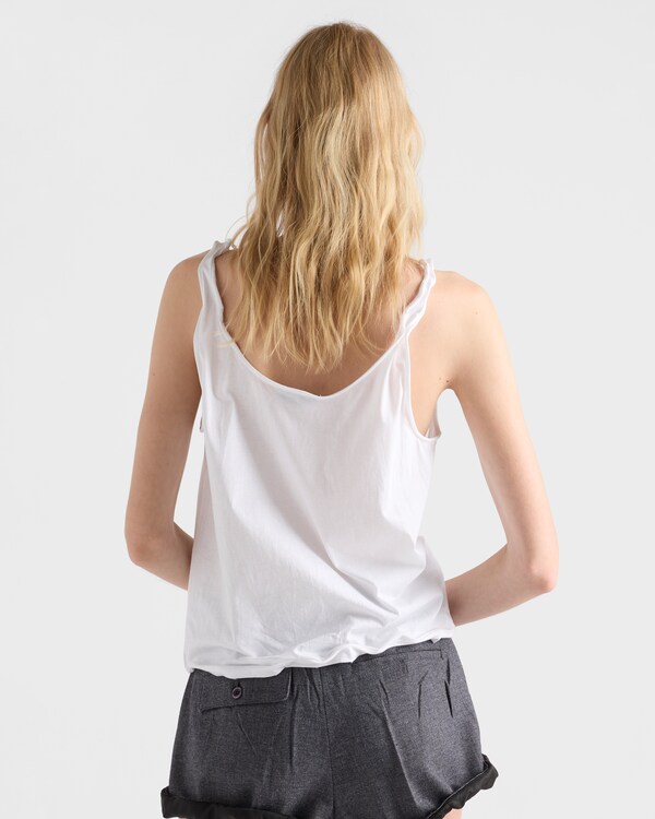 Cotton jersey tank top Cotton jersey tank top