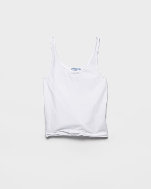 Cotton jersey tank top Cotton jersey tank top