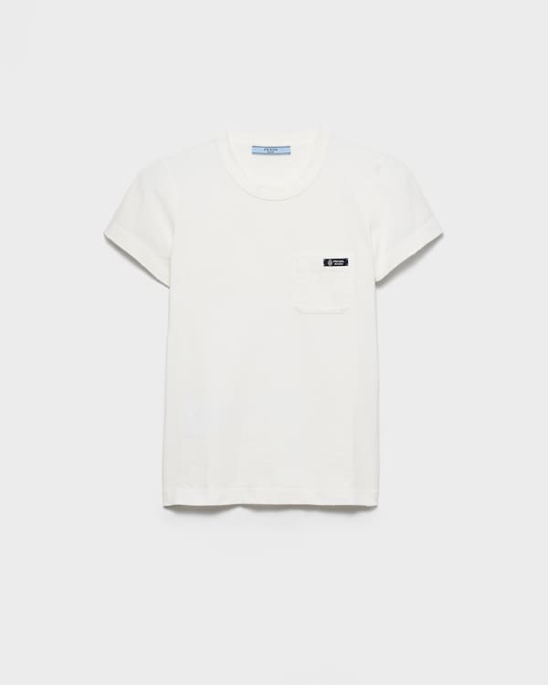 Jersey T-shirt - White Jersey T-shirt - White