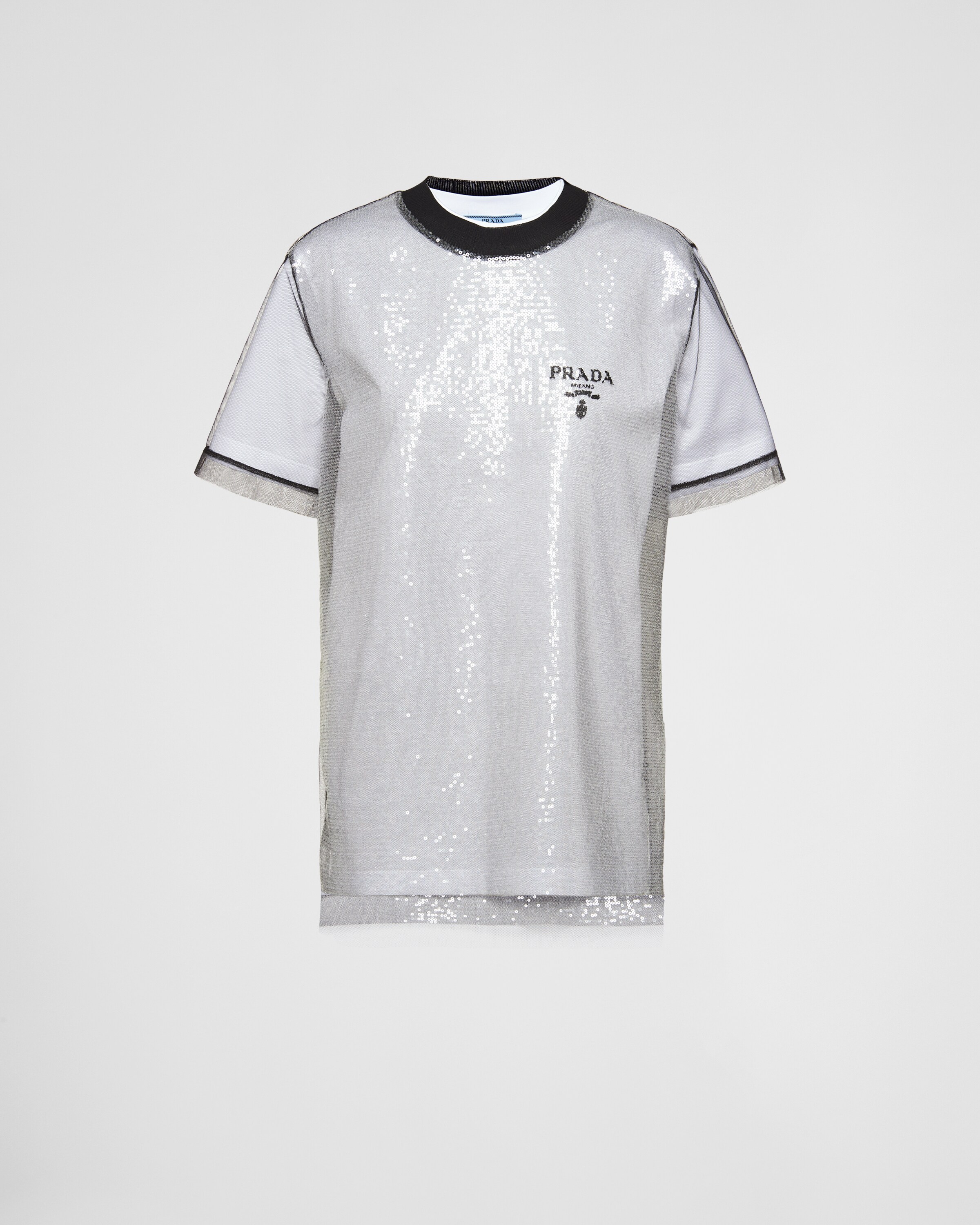 Uomo Abbigliamento da T-shirt da T-shirt senza maniche T-shirtDSquared² in Tulle da Uomo colore Nero