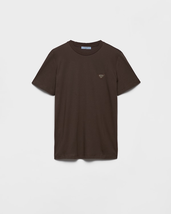ジャージー Tシャツ - エボニーブラウン ジャージー Tシャツ - エボニーブラウン