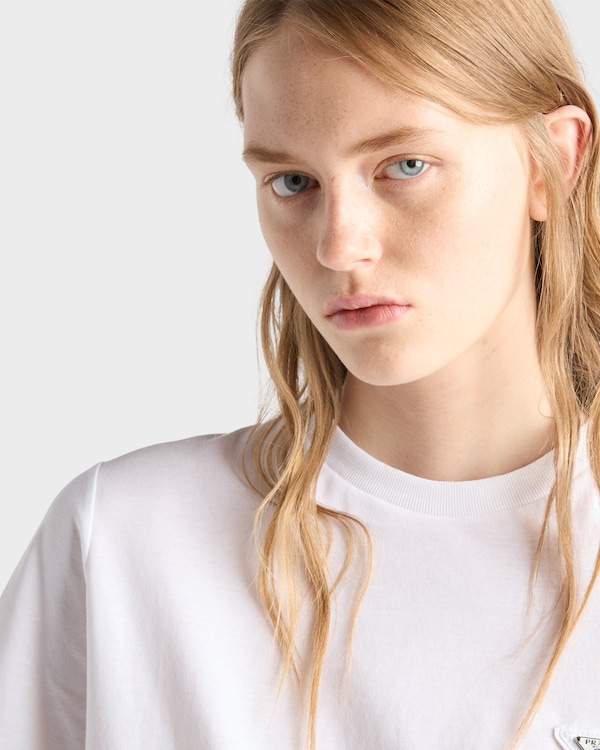 ジャージー Tシャツ - ホワイト ジャージー Tシャツ - ホワイト