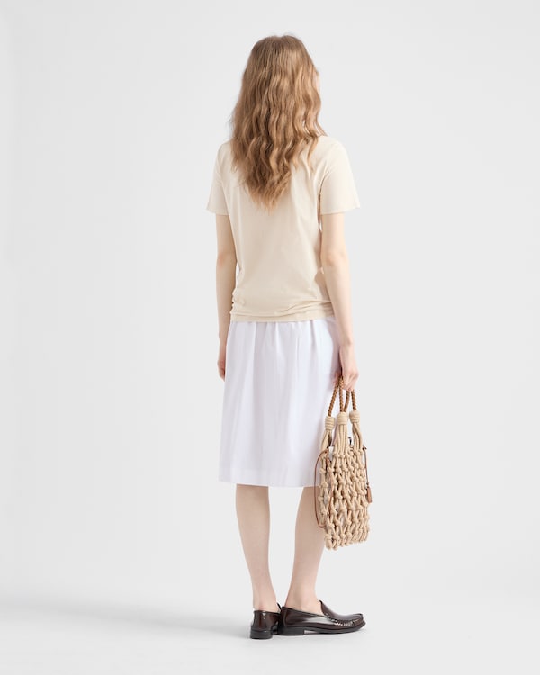 Cotton jersey T-shirt - Chalk Cotton jersey T-shirt - Chalk