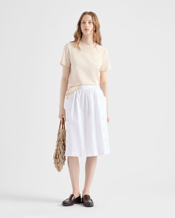 Cotton jersey T-shirt - Chalk Cotton jersey T-shirt - Chalk