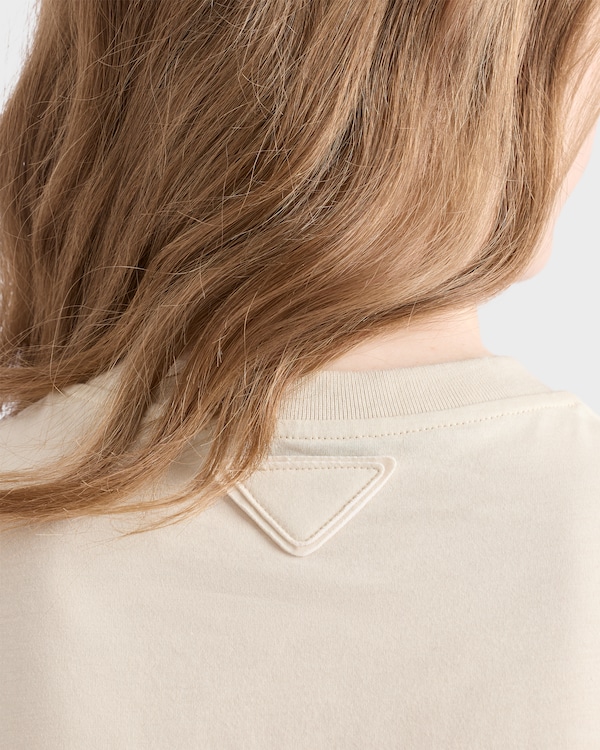 Cotton jersey T-shirt - Chalk Cotton jersey T-shirt - Chalk