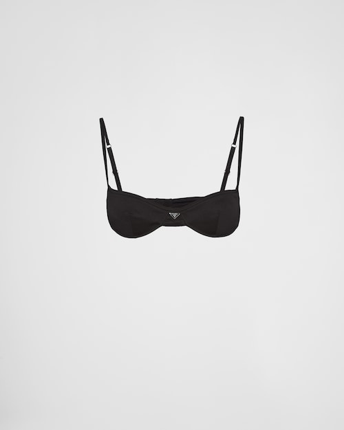 Prada Brassière en jersey stretch 1