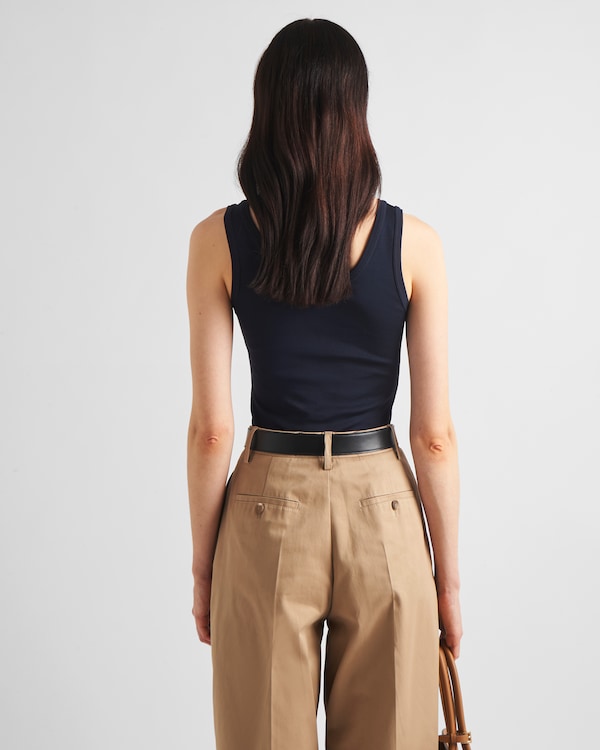 Ribbed knit top Ribbed knit top