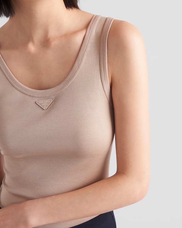 Ribbed knit top Ribbed knit top