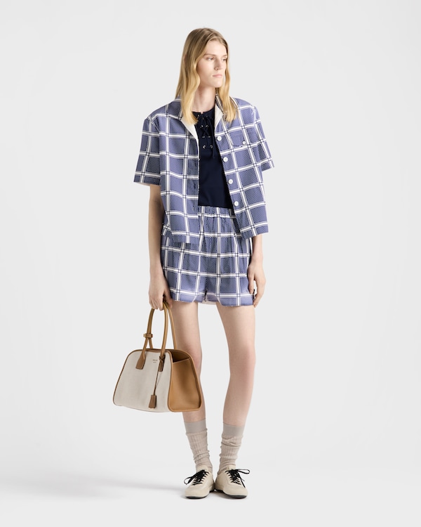 Cotton tank top with laces Cotton tank top with laces