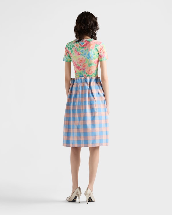 印花罗纹针织棉质T恤 印花罗纹针织棉质T恤