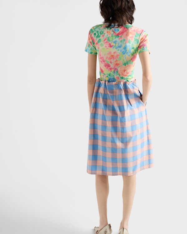 印花罗纹针织棉质T恤 印花罗纹针织棉质T恤