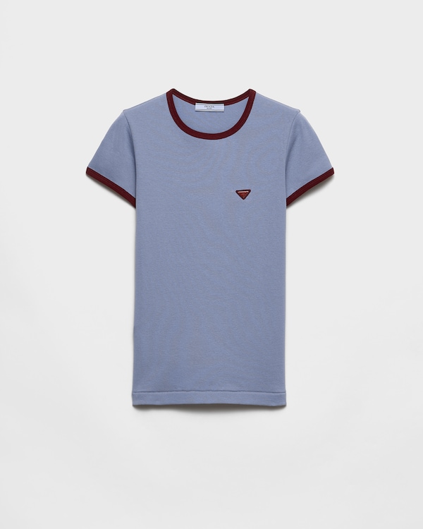 Cotton T-shirt - Aviator blue/Burgundy Cotton T-shirt - Aviator blue/Burgundy
