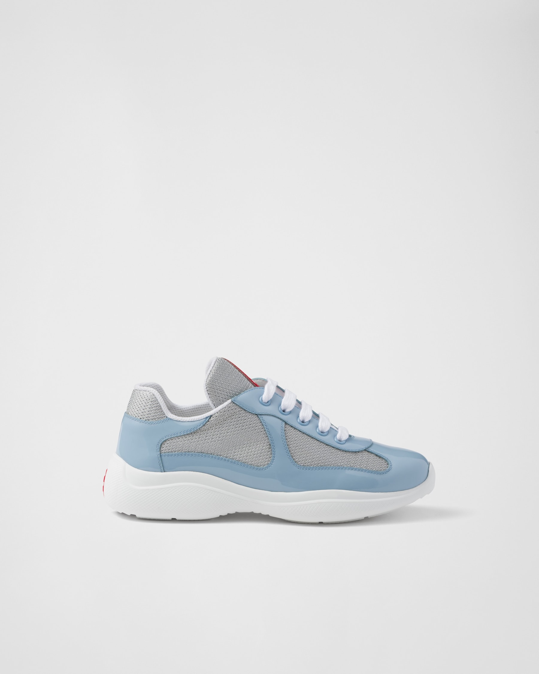 Prada Blue Lamb Ovis Aries Aries Athletic Sneakers