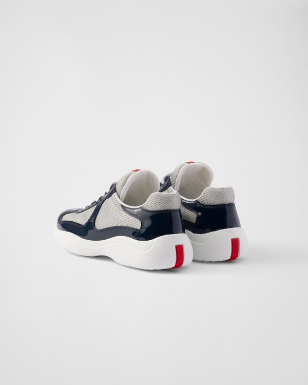Zapatillas de tejido biker Prada America's Cup Zapatillas de tejido biker Prada America's Cup