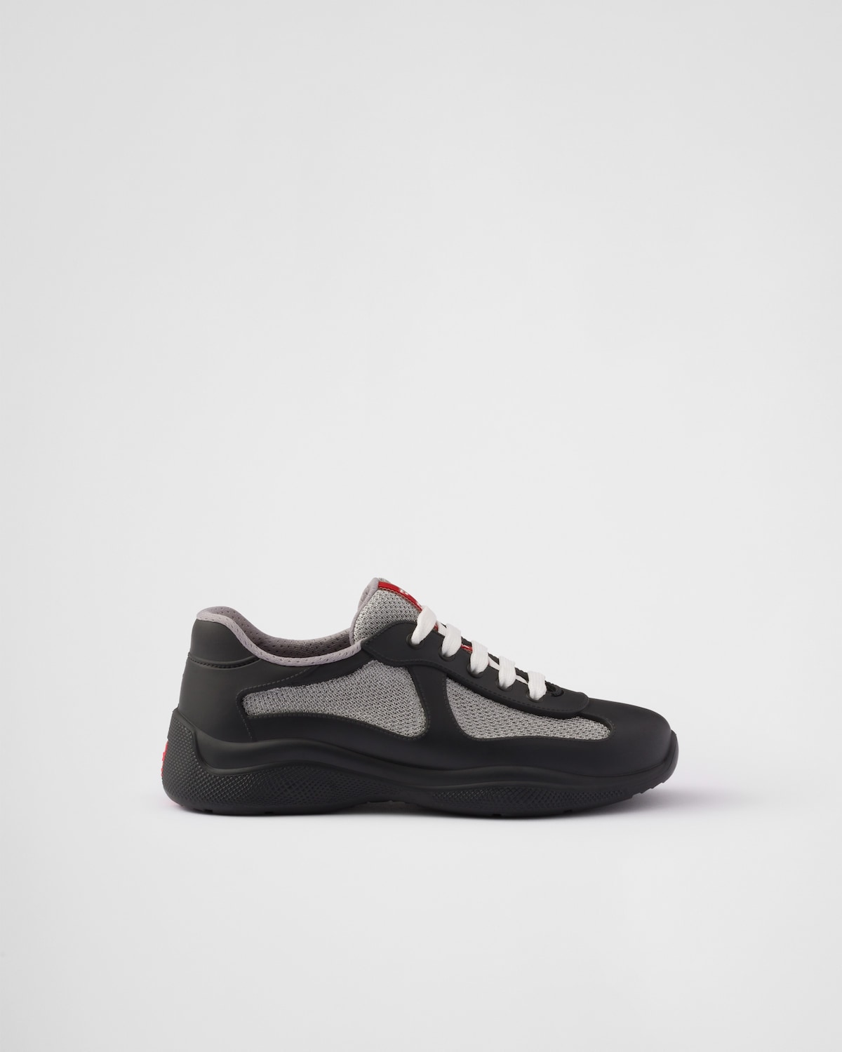Prada America's Cup Soft rubber and bike fabric sneakers