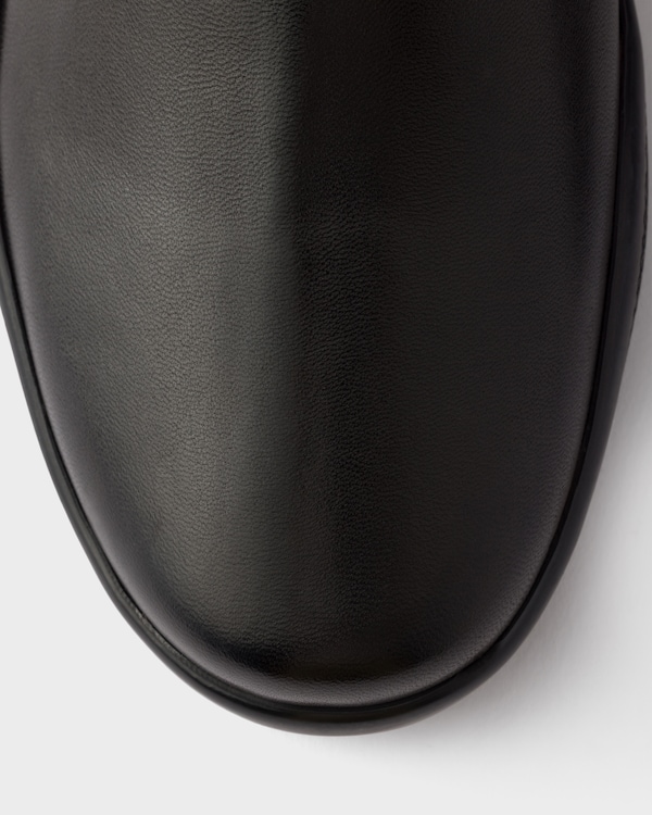 Toblach nappa leather booties - Black Toblach nappa leather booties - Black