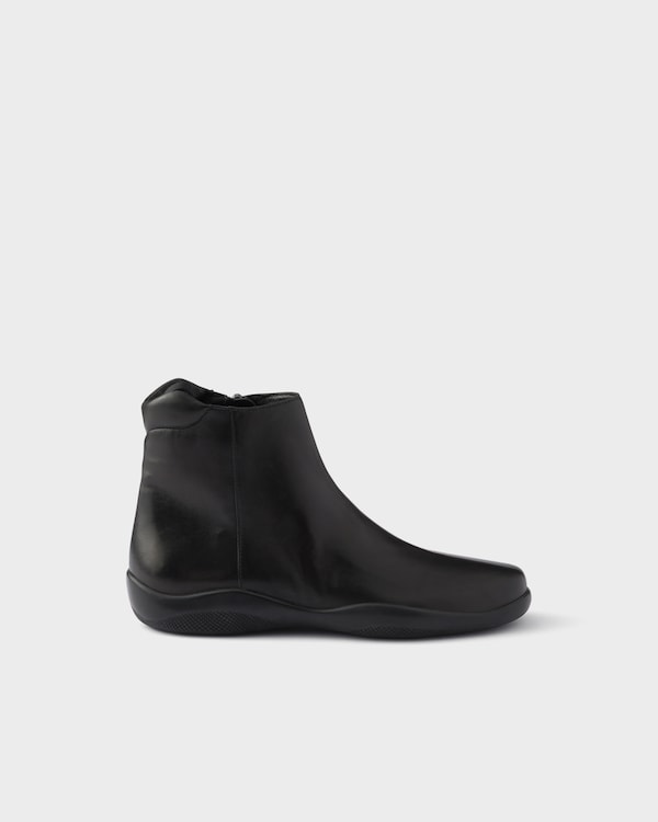 Toblach nappa leather booties - Black Toblach nappa leather booties - Black