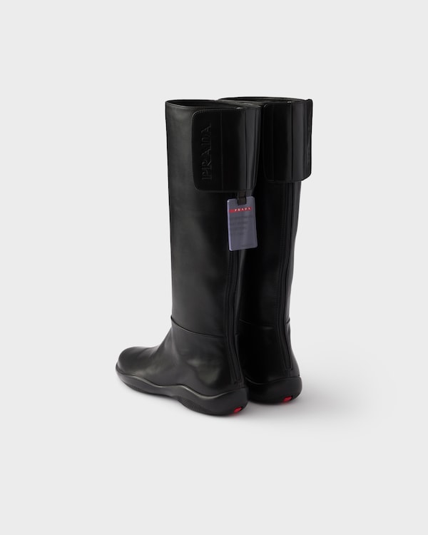 Toblach nappa leather boots - Black Toblach nappa leather boots - Black