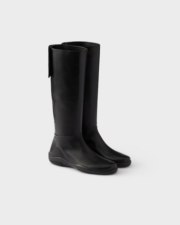 Toblach nappa leather boots - Black Toblach nappa leather boots - Black