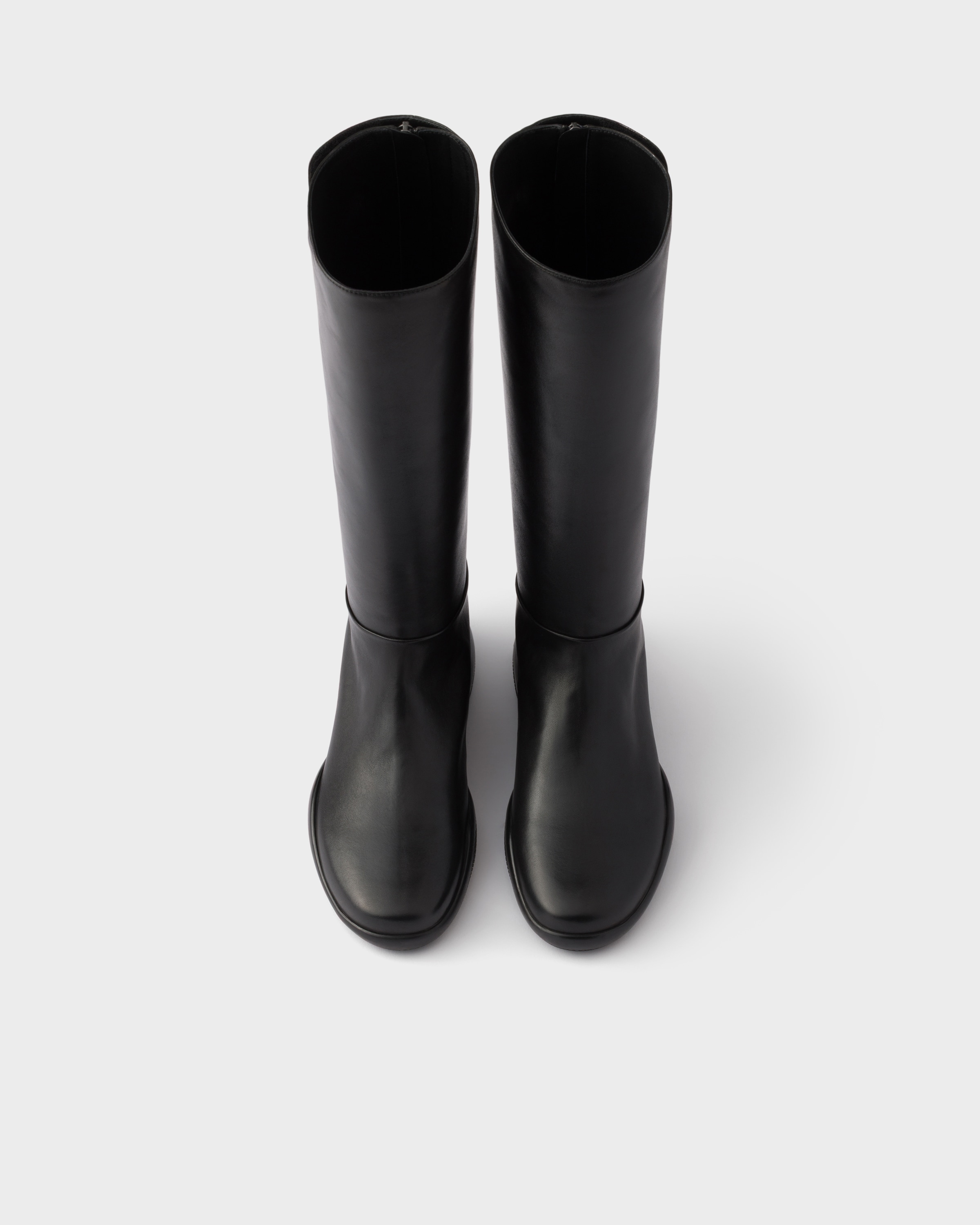 Black Toblach Nappa Leather Boots | PRADA - United States