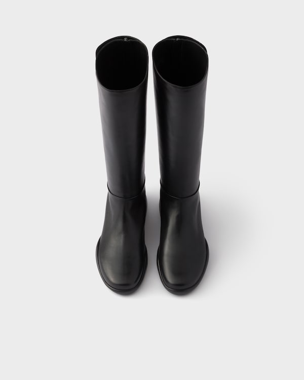 Toblach nappa leather boots - Black Toblach nappa leather boots - Black