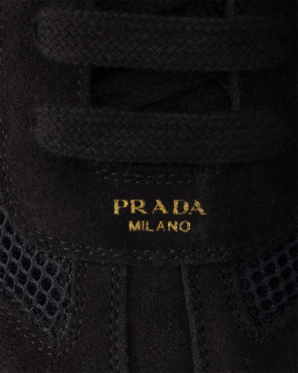 Zapatillas Montecarlo Re-Edition 2005 de ante y malla - Negro Zapatillas Montecarlo Re-Edition 2005 de ante y malla - Negro