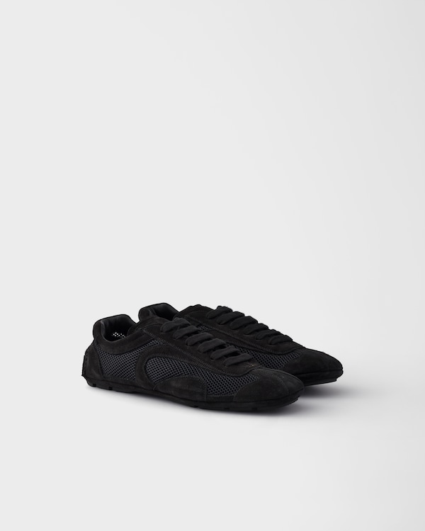 Zapatillas Montecarlo Re-Edition 2005 de ante y malla - Negro Zapatillas Montecarlo Re-Edition 2005 de ante y malla - Negro