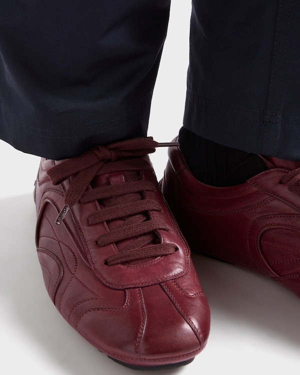 Montecarlo Re-Edition 2005 antiqued nappa leather sneakers Montecarlo Re-Edition 2005 antiqued nappa leather sneakers