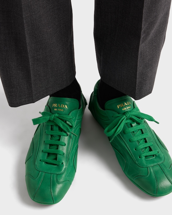 Montecarlo Re-Edition 2005 antiqued nappa leather sneakers Montecarlo Re-Edition 2005 antiqued nappa leather sneakers