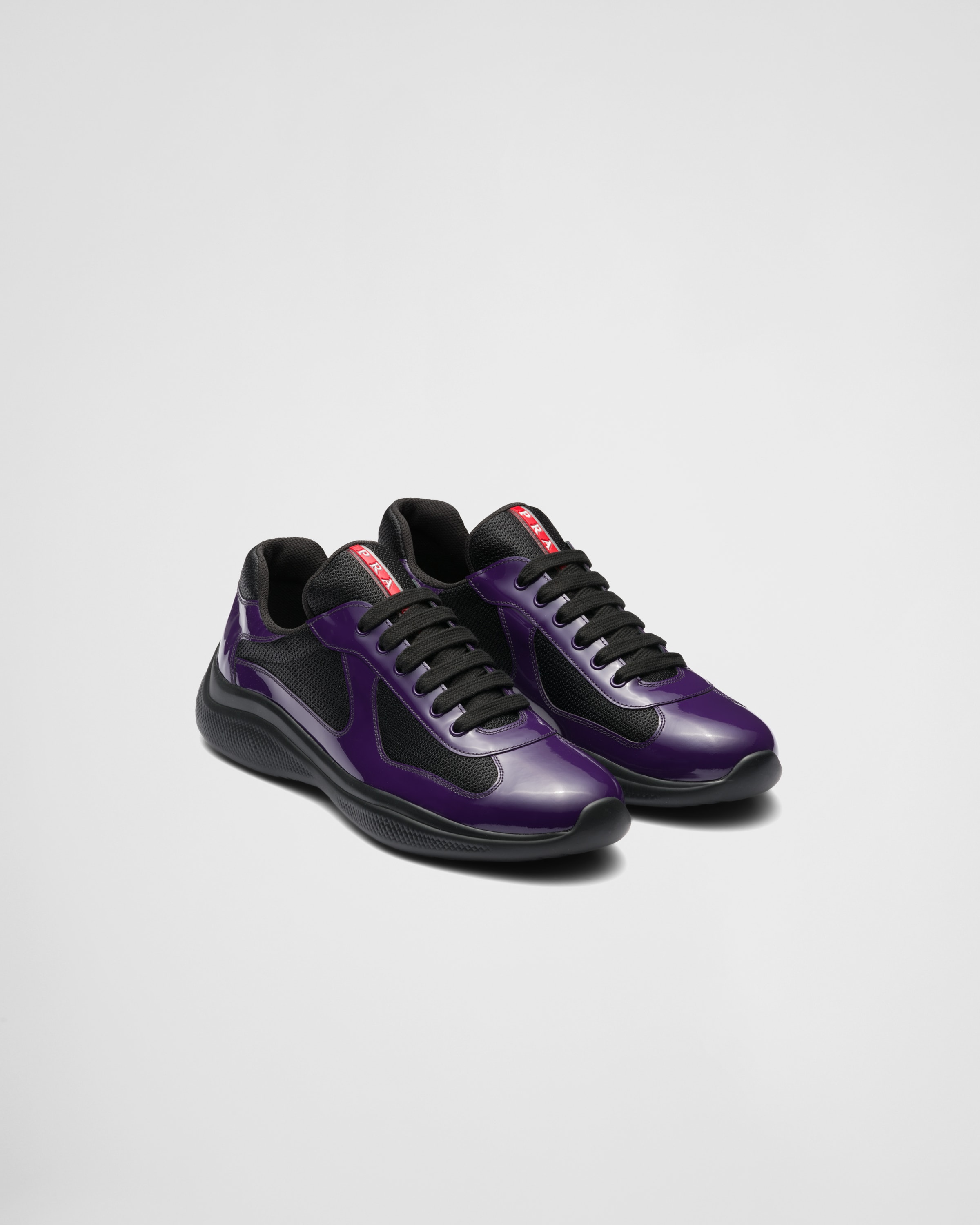 Purple prada shop shoes